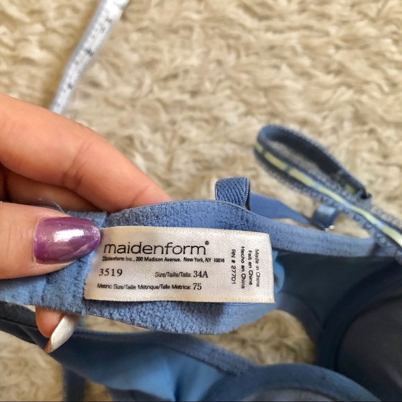 Light Blue maiden form bra - Picture 5 of 7